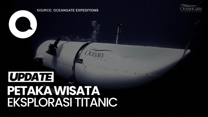 Perjalanan Hilangnya Kapal Selam Titanic Hingga Puing Ditemukan