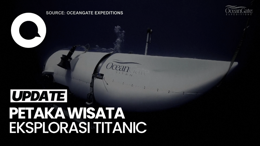 Perjalanan Hilangnya Kapal Selam Titanic Hingga Puing Ditemukan