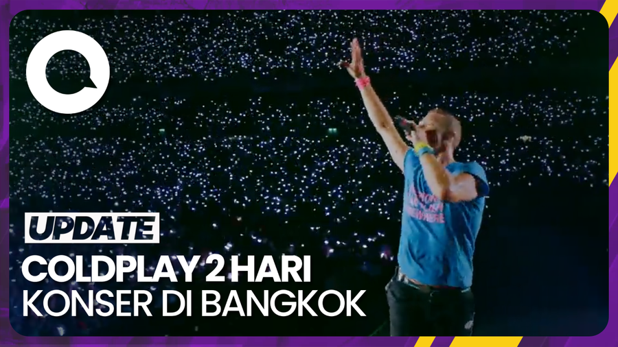 Selain Singapura, Coldplay Juga Tambah Jadwal Konser di Bangkok