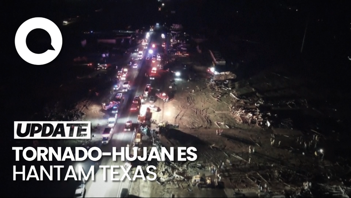 Texas Dihantam Kombinasi Cuaca Buruk, 4 Orang Tewas