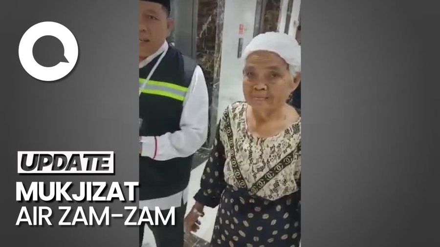Jemaah Haji Asal Sulsel Sembuh Stroke Setelah Minum Air Zam-zam