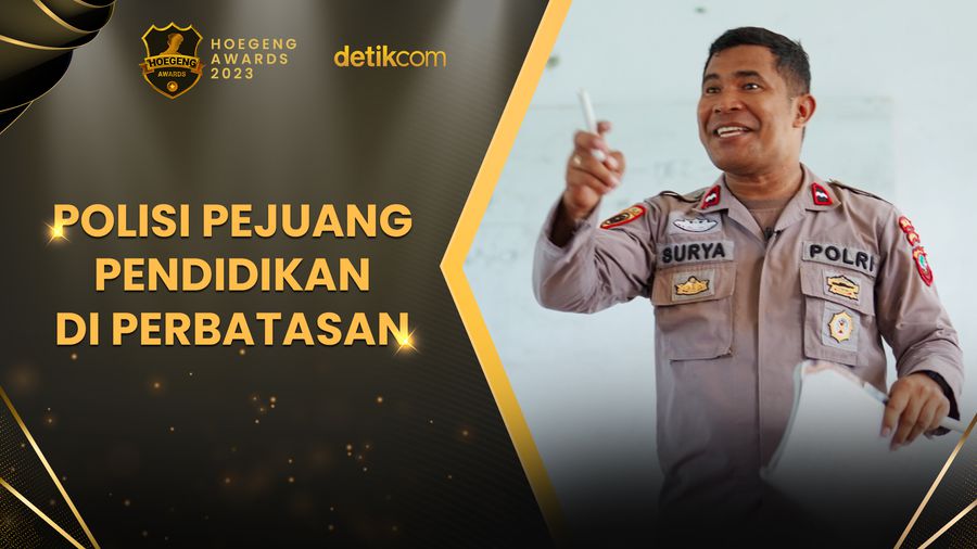 Aipda Charles Surya, Polisi Pejuang Pendidikan Anak Perbatasan