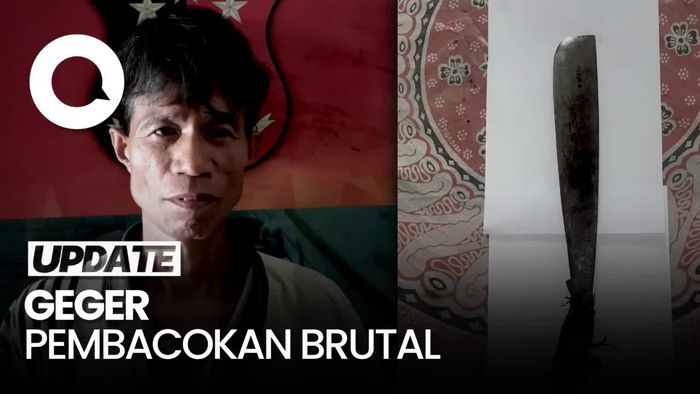 Tampang Pelaku Pembacokan Brutal Satu Keluarga di Muara Enim Sumsel