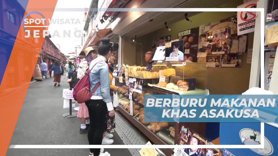 Berburu Kuliner Jalanan Lezat Khas Asakusa, Jepang