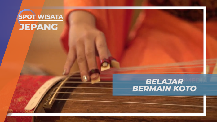 Belajar Bermain Koto, Alat Musik Mirip Kecapi Khas Negeri Sakura, Jepang