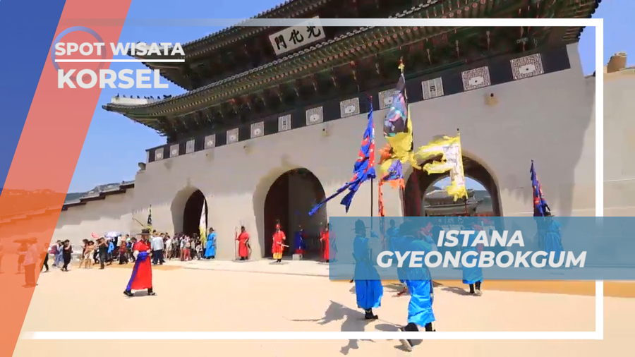 Mengunjungi Megahnya Istana Gyeongbokgum di Pusat Kota Seoul, Korea Selatan