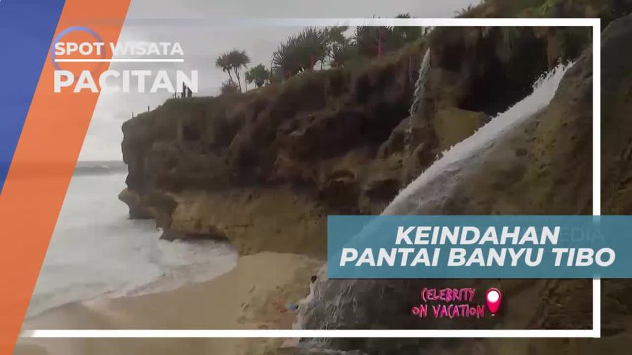 Menikmati Panorama Keindahan Pantai Banyu Tibo Pacitan