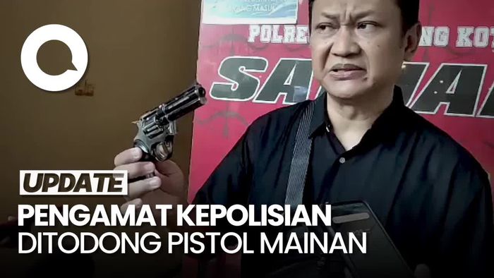 Pengamat Kepolisian Bambang Rukminto Ditodong Pistol Mainan di Malang