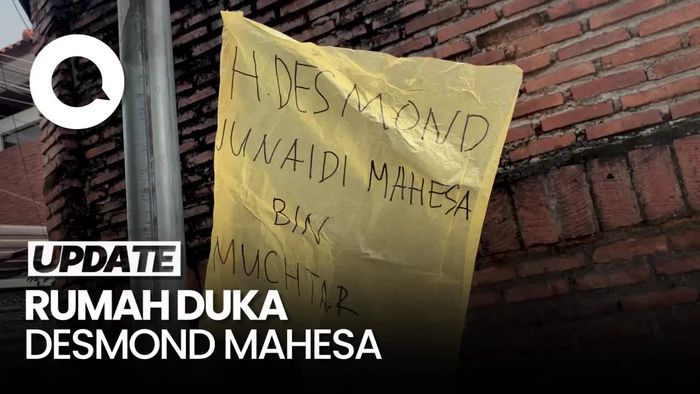 Suasana Rumah Duka Politikus Gerindra Desmond J Mahesa