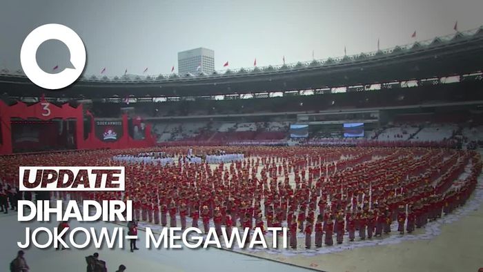 Kemeriahan Puncak Peringatan Bulan Bung Karno di GBK
