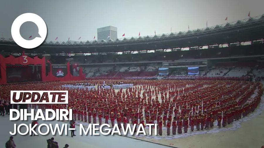 Kemeriahan Puncak Peringatan Bulan Bung Karno di GBK