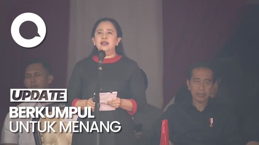 Puan Maharani: Hari Ini Kita Merahkan Gelora Bung Karno!
