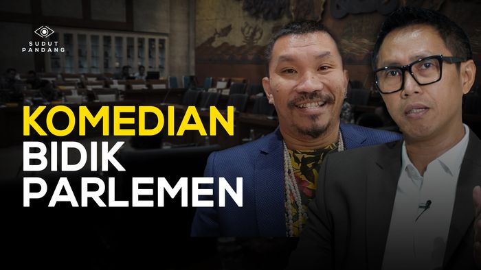 Komedian Bidik Parlemen