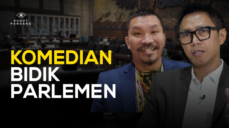 Komedian Bidik Parlemen