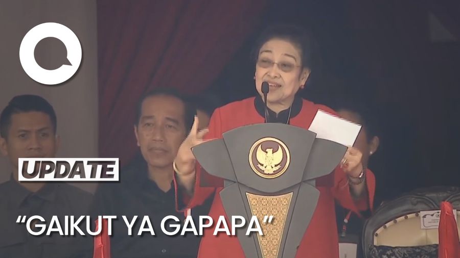 Sindiran Megawati ke Parpol yang Mikir-mikir Gabung Koalisi