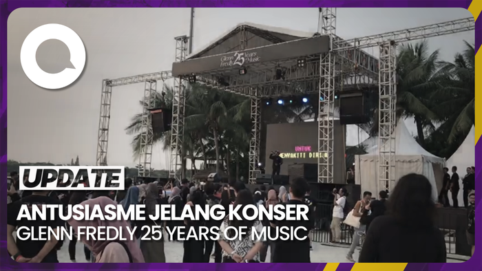Suasana Jelang Konser Glenn Fredly 25 Years of Music di Ancol