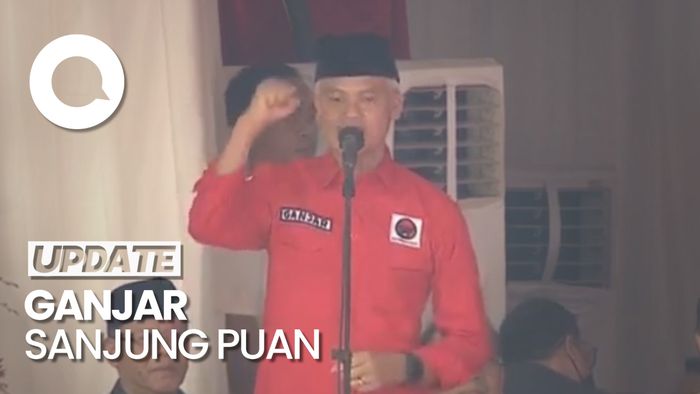 Ungkapan Terimakasih Ganjar ke Puan, Ungkit Kemenangan Pilgub Jateng