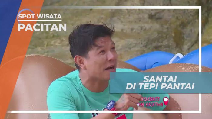 Bersantai di Tepi Pantai Banyu Tibo Pacitan