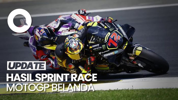 Bezzecchi Juara Sprint Race MotoGP Belanda, Bagnaia Kedua