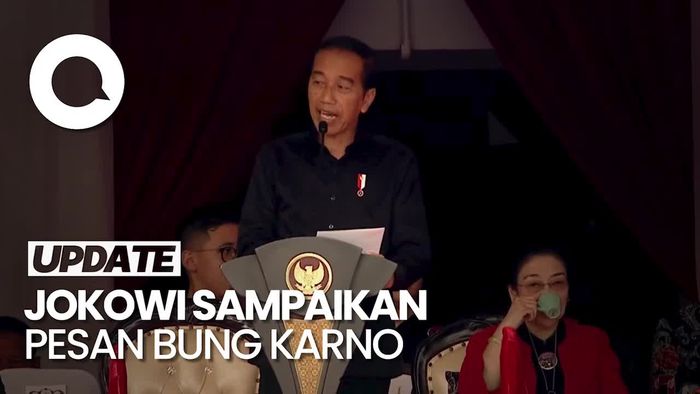 Jokowi Ingatkan Pesan Bung Karno: Jangan Gontok-gontokan 