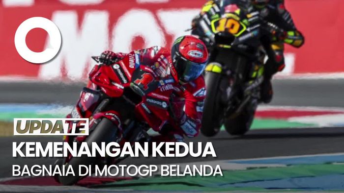 Bagnaia Samai Catatan Rossi: Juara di Assen Berturut-turut
