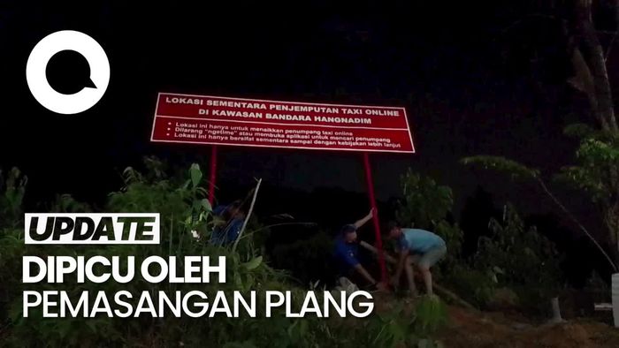 Taksi Online Vs Pangkalan Bentrok di Bandara Batam, Polisi: Kita Mediasi Besok!
