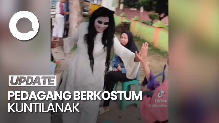 Heboh! Kuntilanak di Pekalongan Jual Papeda