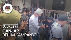 Blusukan di Pasar Minggu Jaksel, Ganjar Tegaskan Belum Kampanye