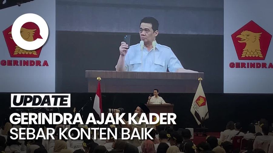 Gerindra Ajak Kader Klarifikasi Berita Negatif Prabowo Subianto