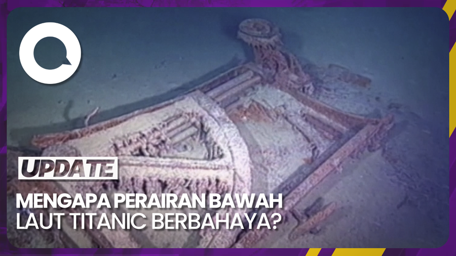 Alasan Perairan Bawah Laut Titanic Berbahaya