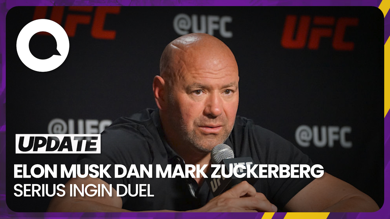 Bos UFC Sebut Duel Elon Musk Vs Mark Zuckerberg Bukan Guyonan