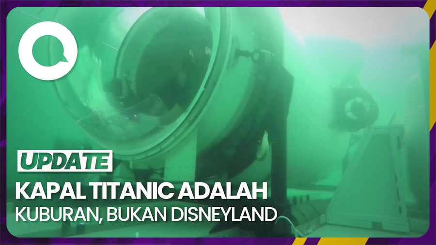 Keluarga Korban Titanic Kecam Kunjungan Wisata ke Bangkai Kapal