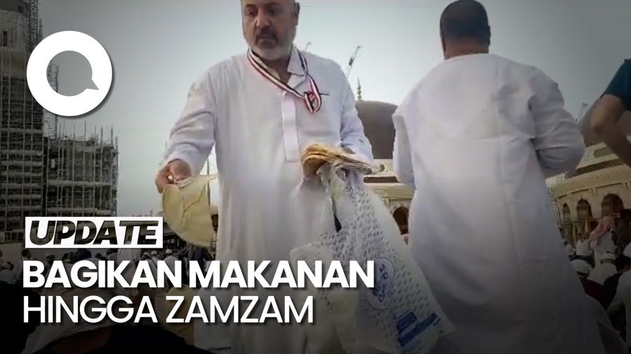Masya Allah! Banyak Cara Orang Bersedekah di Masjidil Haram