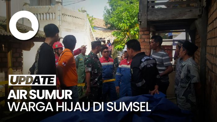 Air Sumur Hijau Diduga Tercemar Pertalite Jadi Rebutan Warga di Sumsel