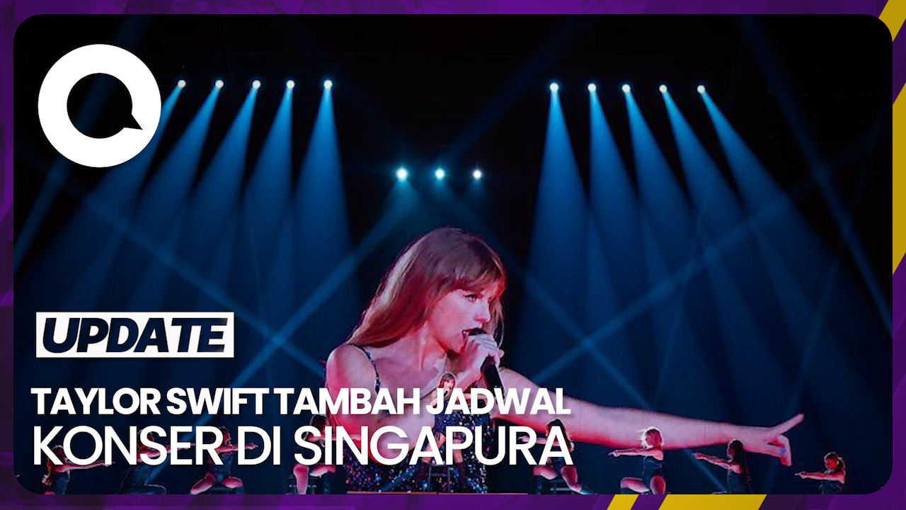 Tambah Hari! Taylor Swift Bakal Gelar Konser 6 Hari Di Singapura