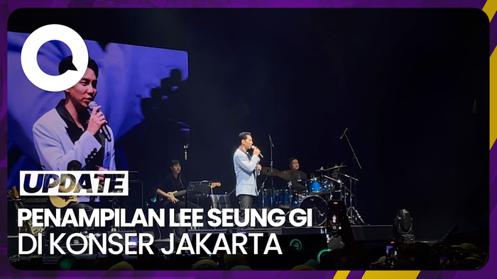 Terhanyut Suara Merdu Lee Seung Gi saat Konser di Jakarta