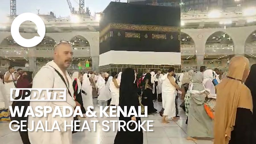 Cegah Heat Stroke saat Wukuf di Arafah dengan Cara Ini