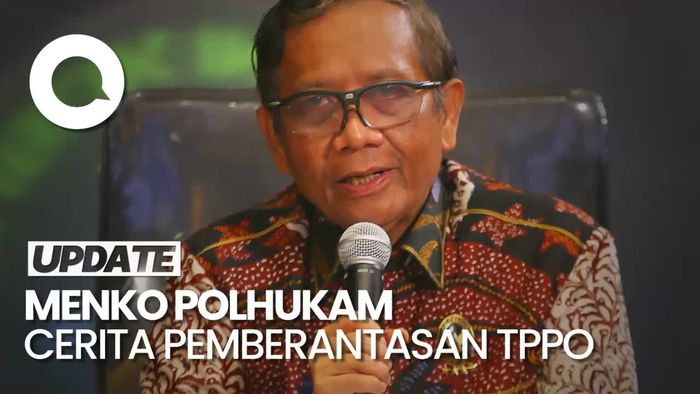 Mahfud Cerita ada Bekingan yang Bikin Macet Pemberantasan TPPO