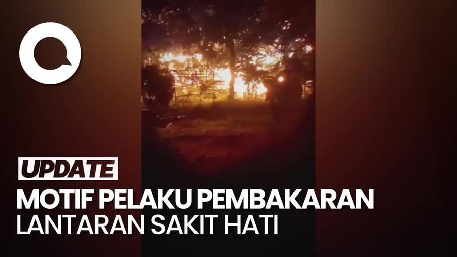 Detik-detik OTK Bakar Rumah Warga di Luwu Utara