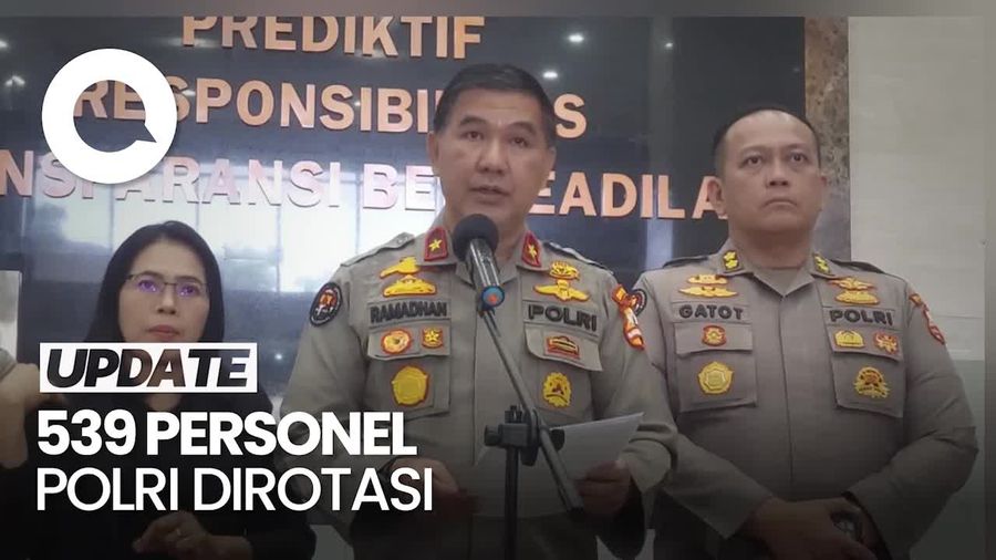 Kapolri Lakukan Rotasi, Komjen Agus Andrianto Jadi Wakapolri