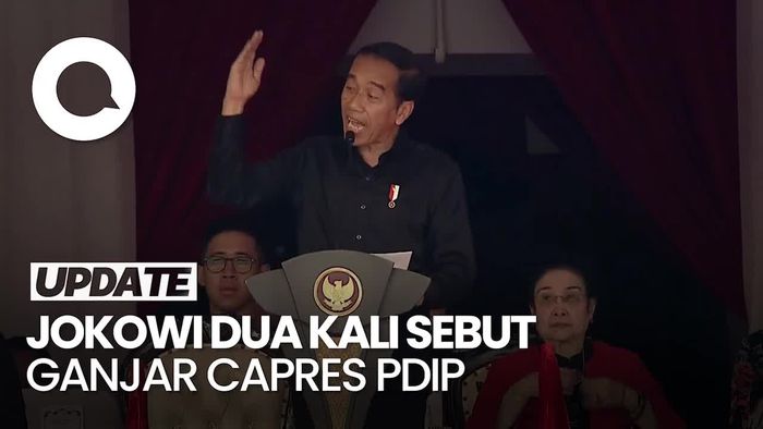 Kala Jokowi 2 Kali Sebut Ganjar Capres, Minta PDIP Menangi Pilpres