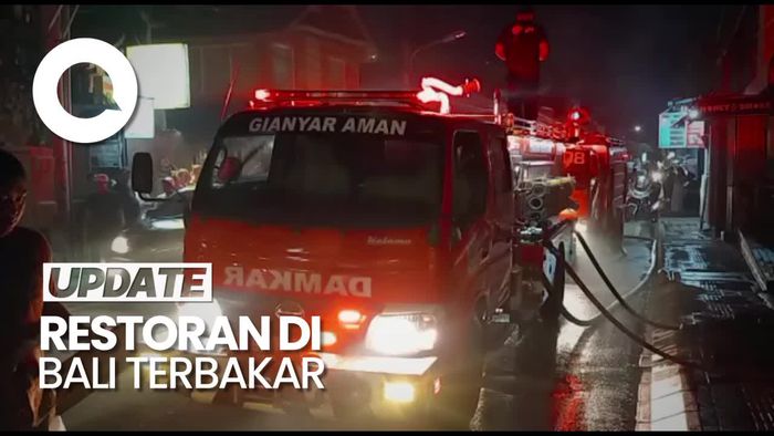 Restoran Honey & Smoke di Ubud Terbakar, Wisatawan Berhamburan