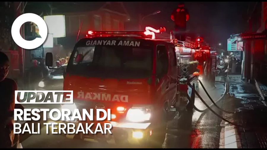 Restoran Honey & Smoke di Ubud Terbakar, Wisatawan Berhamburan