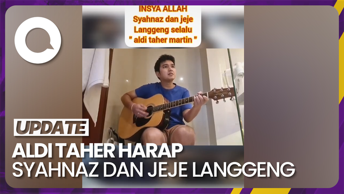 Aldi Taher Bikin Lagu untuk Syahnaz Sadiqah dan Jeje Govinda