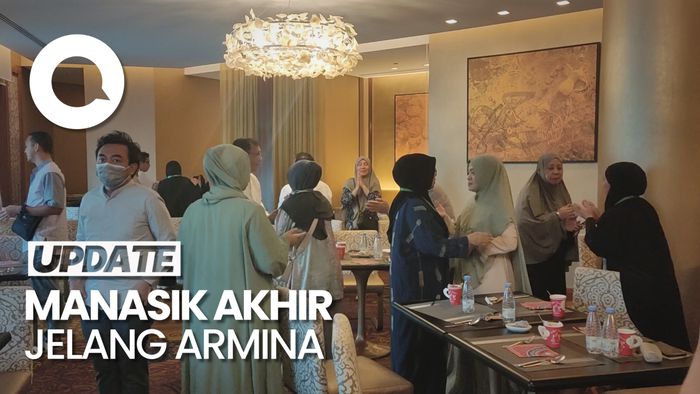 Haru! Jalani Manasik Akhir, Jemaah Haji Maktour Tutup dengan Bermaafan