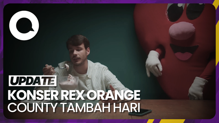 Konser Rex Orange County di Jakarta Jadi 2 Hari