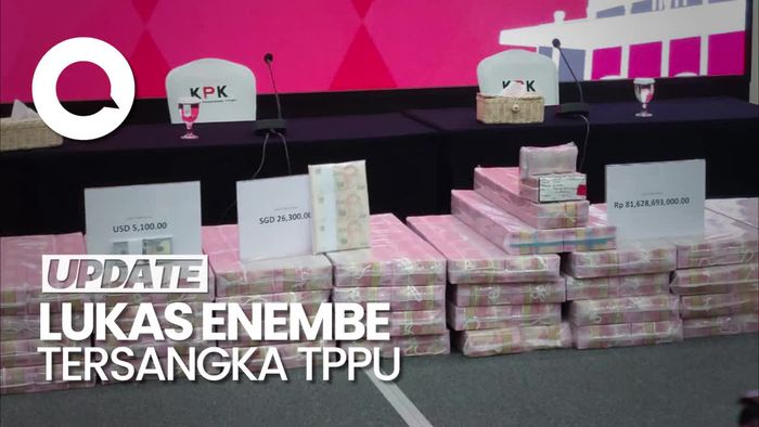 Penampakan Tumpukan Uang Rp 81 M Kasus TPPU Lukas Enembe