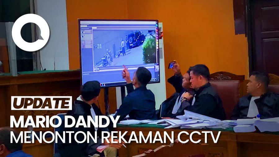 Reaksi Mario Dandy Nonton Aksi Free Kicknya ke David Ozora