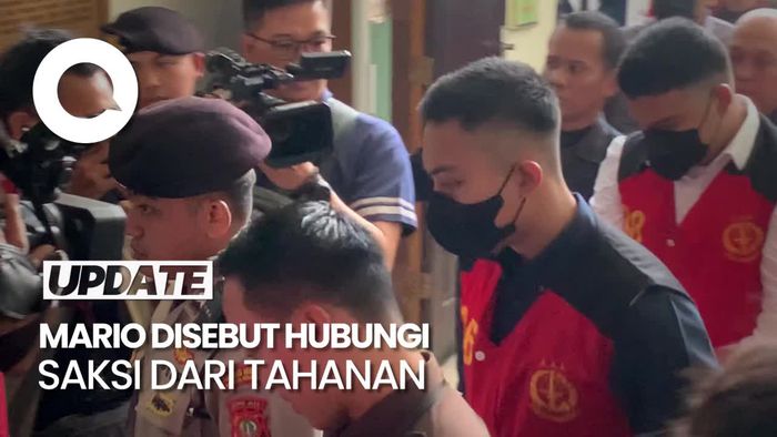 Mario Dandy Disebut Hubungi Saksi dari Tahanan Sebelum Persidangan