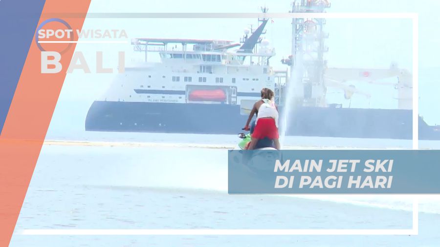 Tanjung Benoa, Serunya Tancap Gas Kebut-kebutan Bermain Jetski, Bali